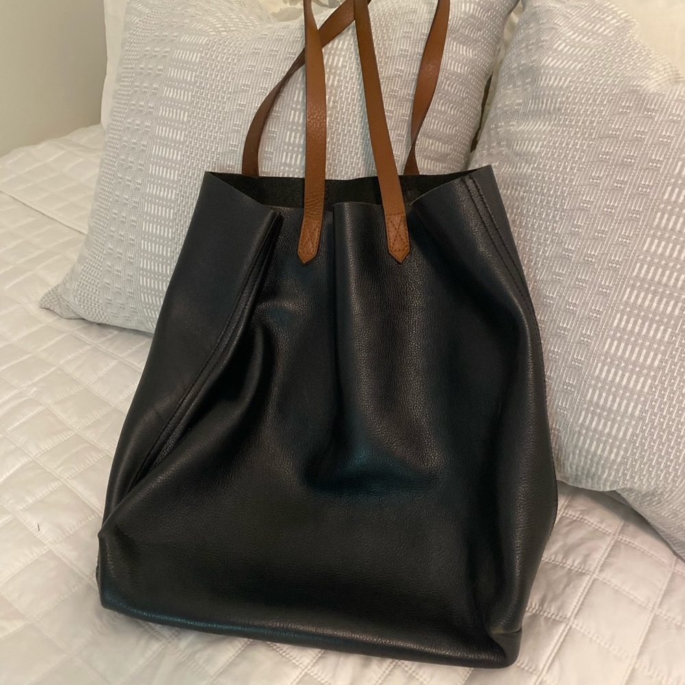Madewell Leather Tote Bag